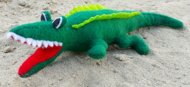 crocodile plush pattern