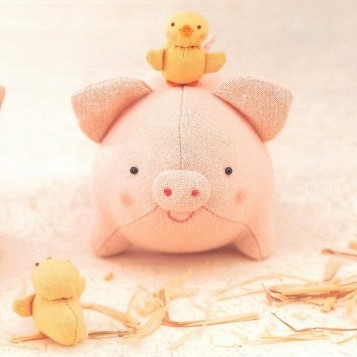 pig stuffed animal pattern