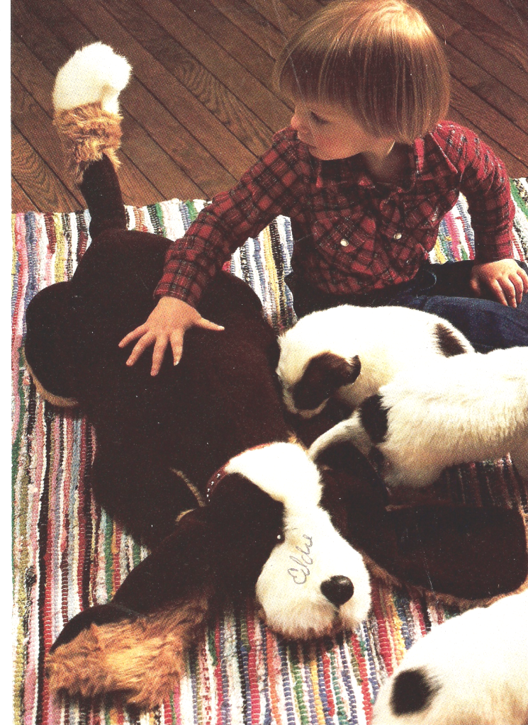 dog plush sewing pattern