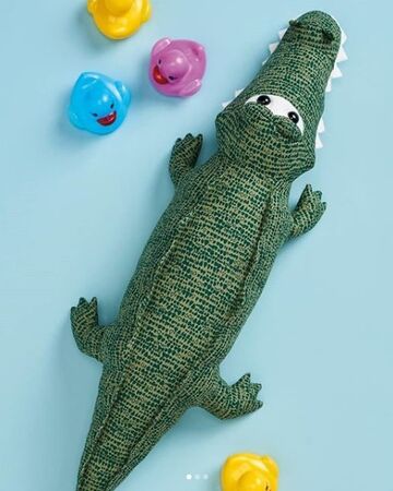 crocodile plush pattern