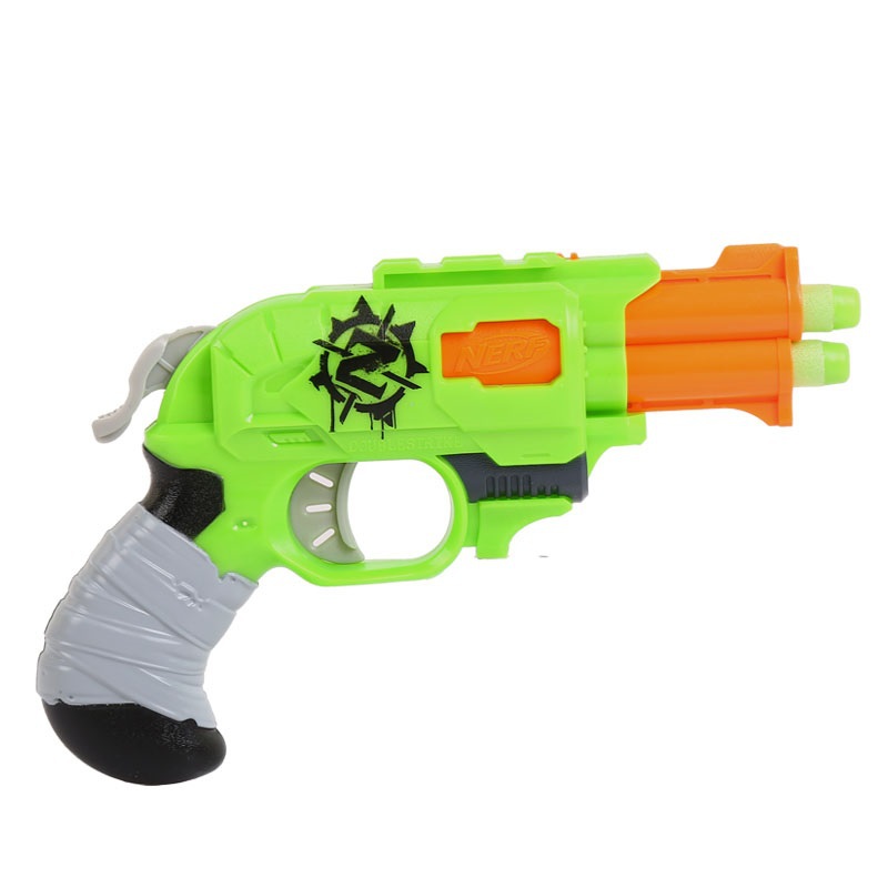 nerf zombie double strike blaster