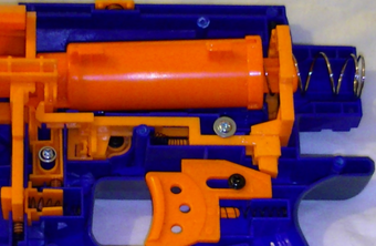 nerf slam fire blaster