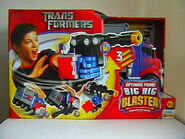 transformers optimus prime battle rig blaster