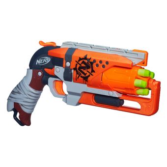 nerf hammershot range