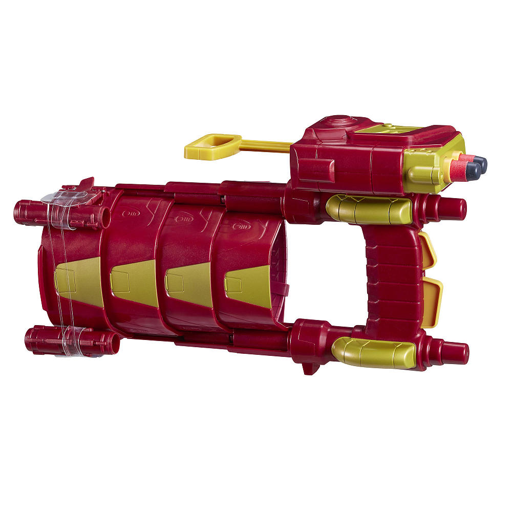 nerf iron man slide blast armor