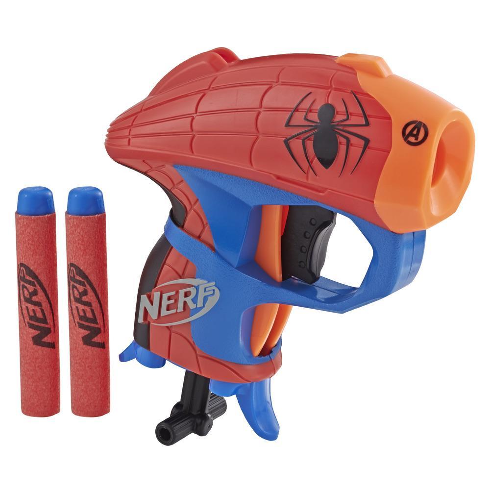 nerf spider man shooter