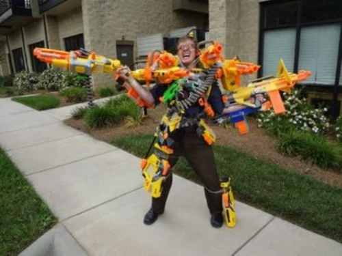 best nerf war ever