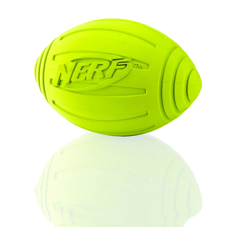 nerf rubber football