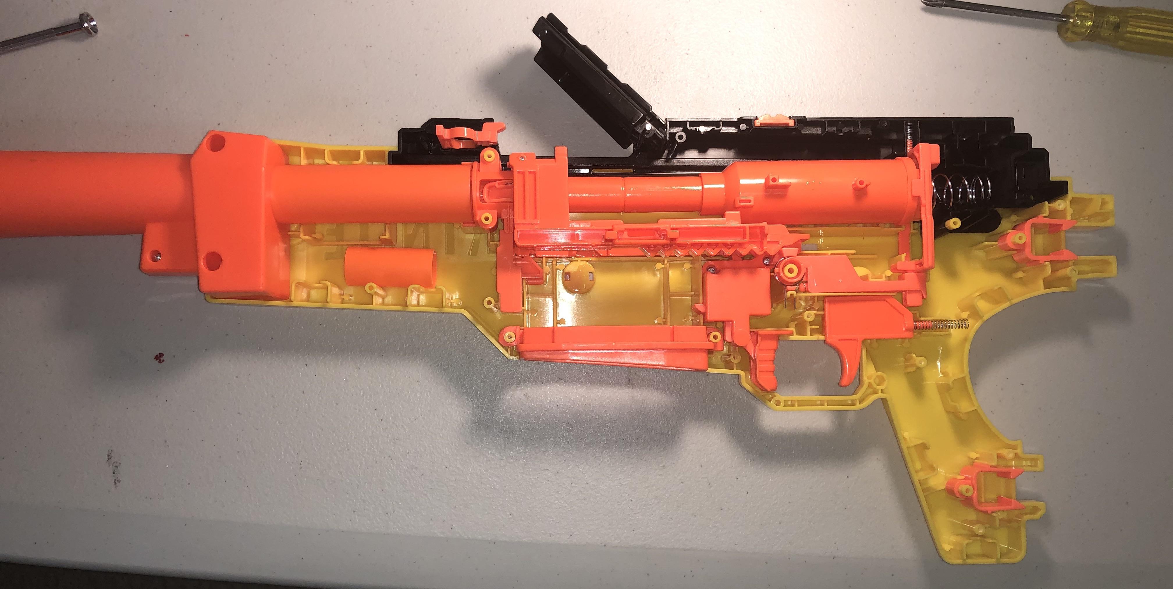 Can't disassemble Nerf Fortnite BASR-L | Fandom