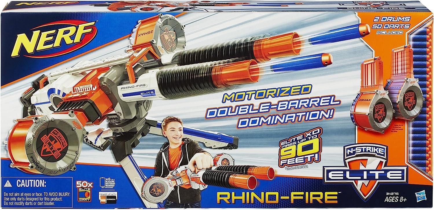 nerf rhino fire