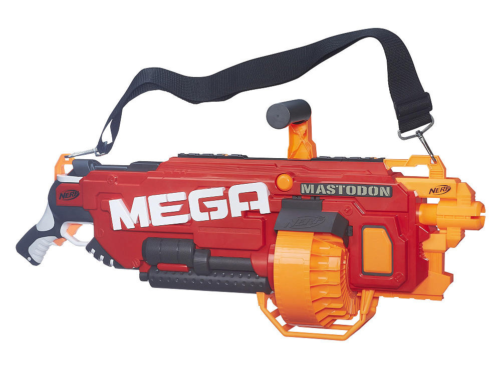 nerf mega mastodon target