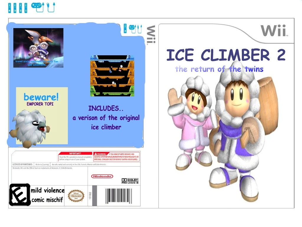 Image Ice climber 2.jpg NES Wiki FANDOM powered by Wikia