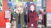 Ko and Rin reacting