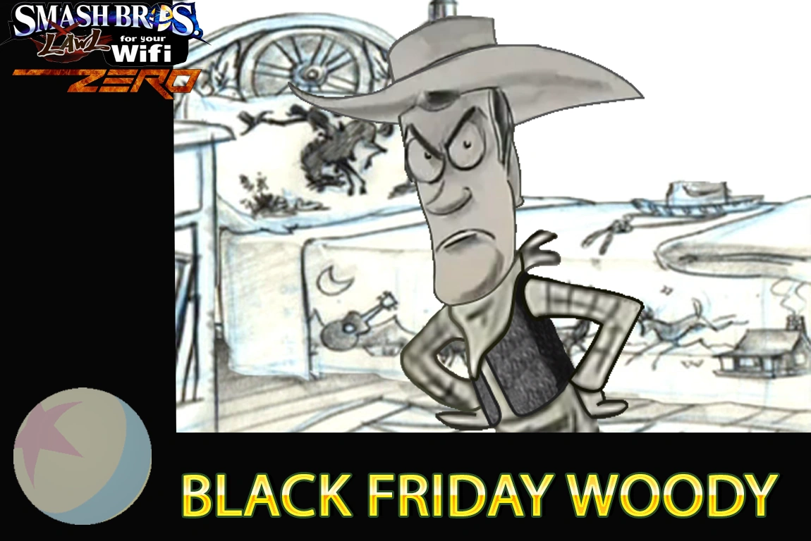 Black Friday Woody New Smash Bros Lawl Origin Wiki FANDOM powered