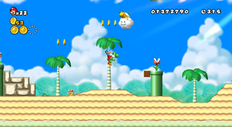 super mario bros wii world 4