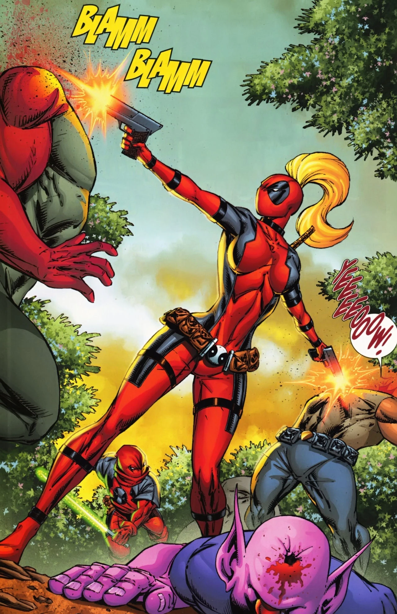 Lady Deadpool (Exiles Force) New Marvel Wiki FANDOM