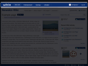 Page wikiaheader