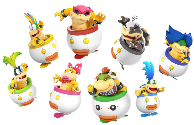 new super mario bros koopalings