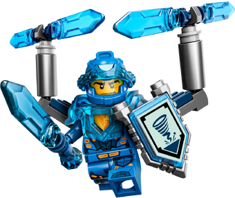 lego nexo knights stone clay