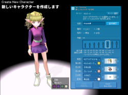 Character creation
