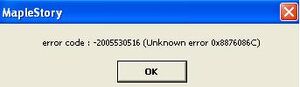 Error 516
