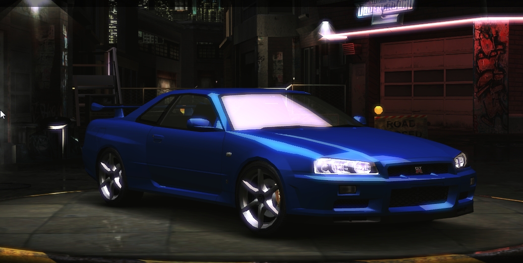 nfs underground 2 nissan skyline unlock