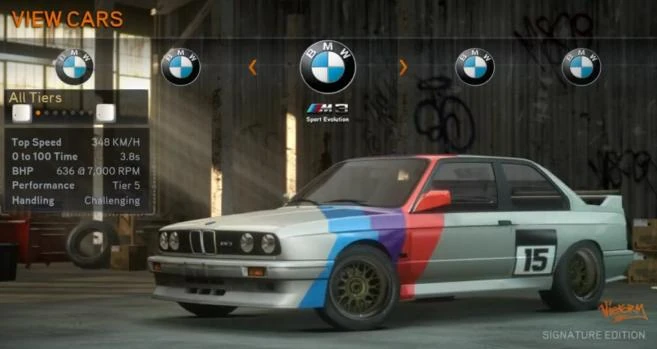 Bmw e30 nfs