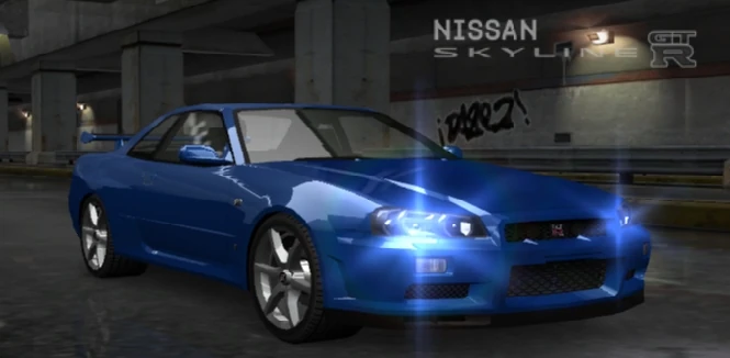 Nissan skyline underground
