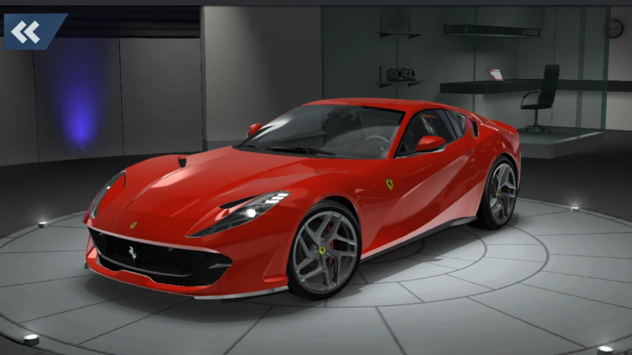 Ferrari 812 Superfast Blueprints | Diagram Source