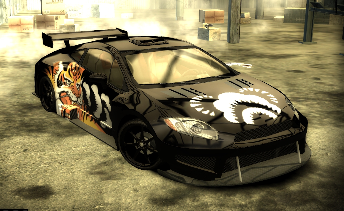 Nfs mw cars. Mitsubishi Eclipse NFS most wanted 2005. Митсубиси Эклипс Биг Лу. Mitsubishi Eclipse Биг Лу винил. Машина Биг Лу в NFS most wanted.