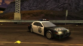 Police civic cruiser