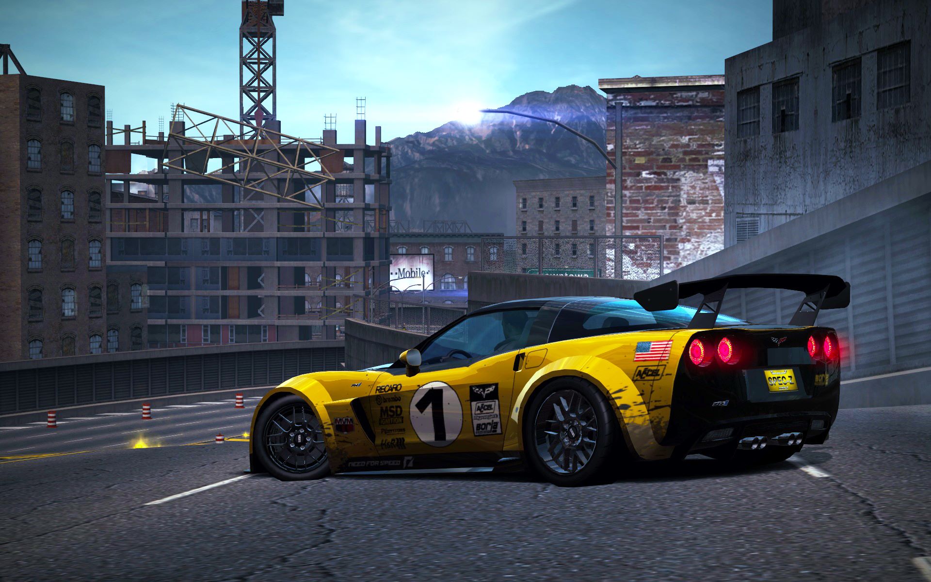Chevrolet Corvette c7 NFS Heat