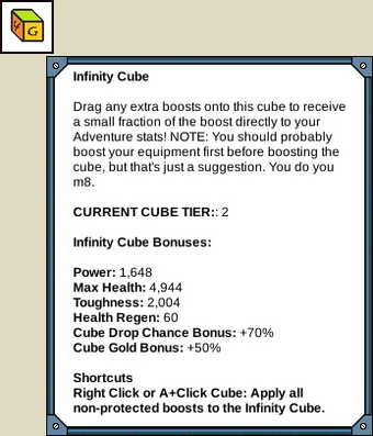 Infinity Cube Ngu Idle Wiki Fandom