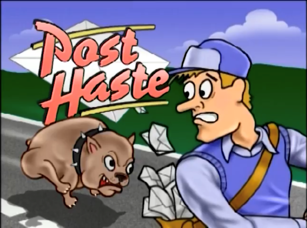 haste post haste