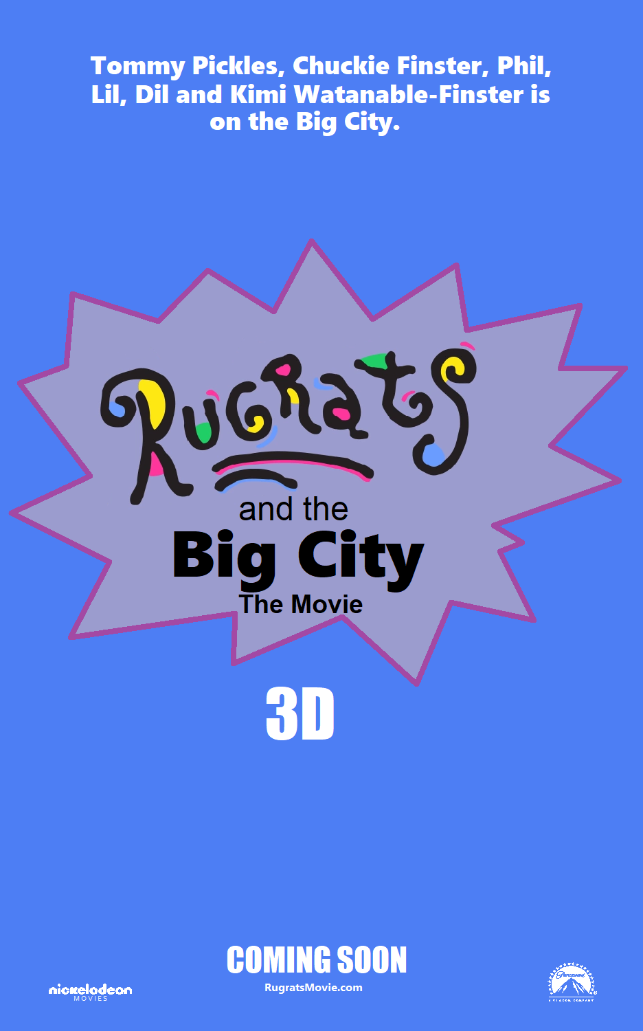 Rugrats And The Big City The Movie 2021 Film Nickelodeon