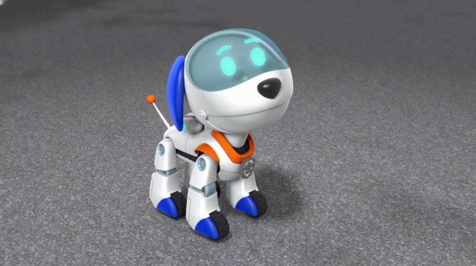 robot dog cartoon