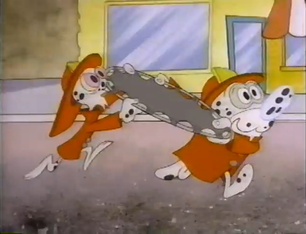 ren and stimpy fire dogs