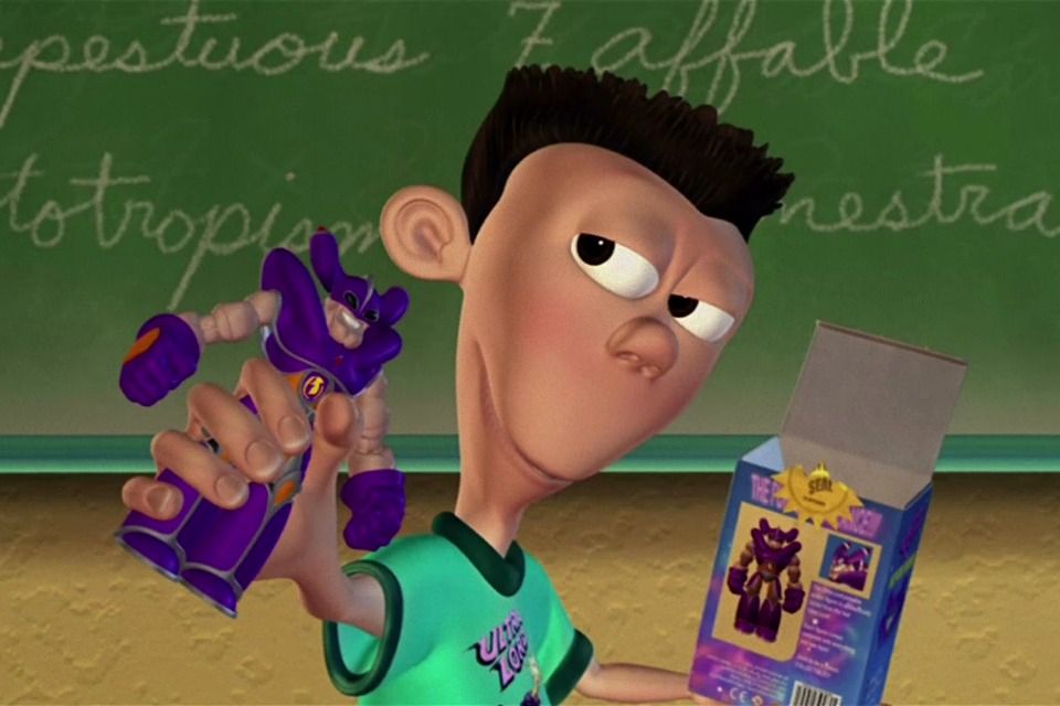 jimmy neutron action figure sheen