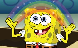 SpongeBob says imagination