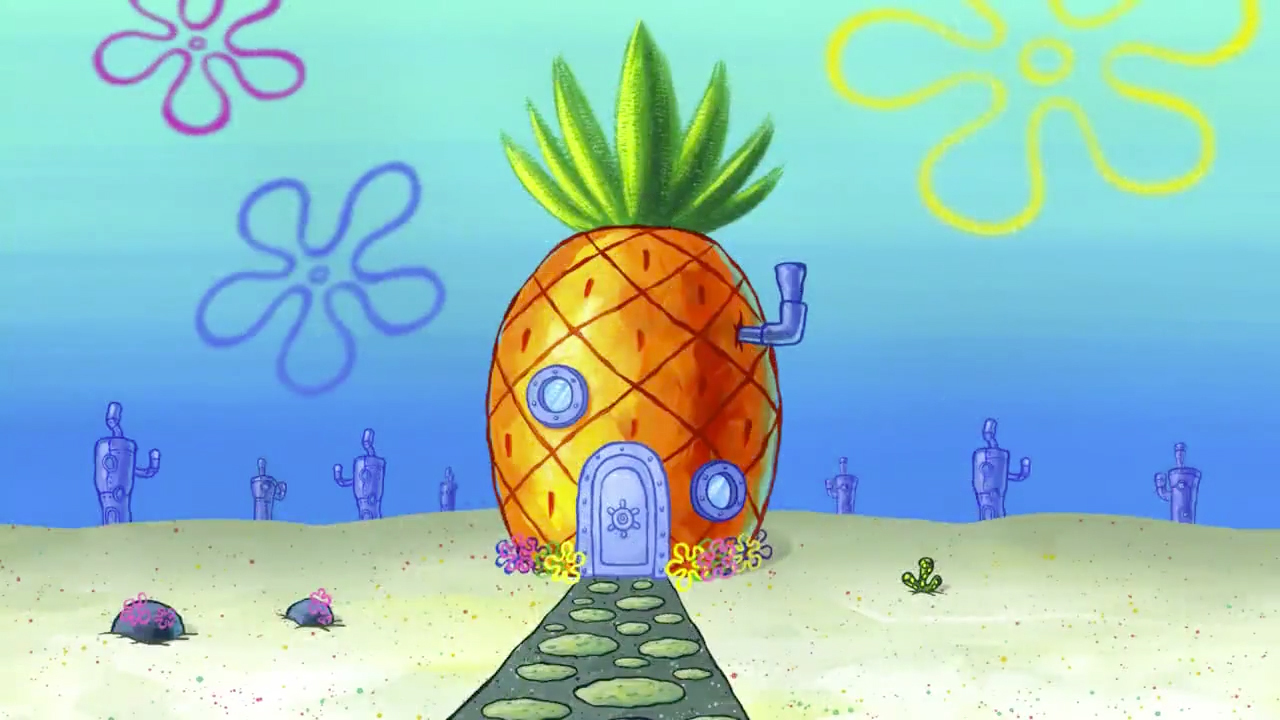  Gambar Spongebob Pelangi Imajinasi