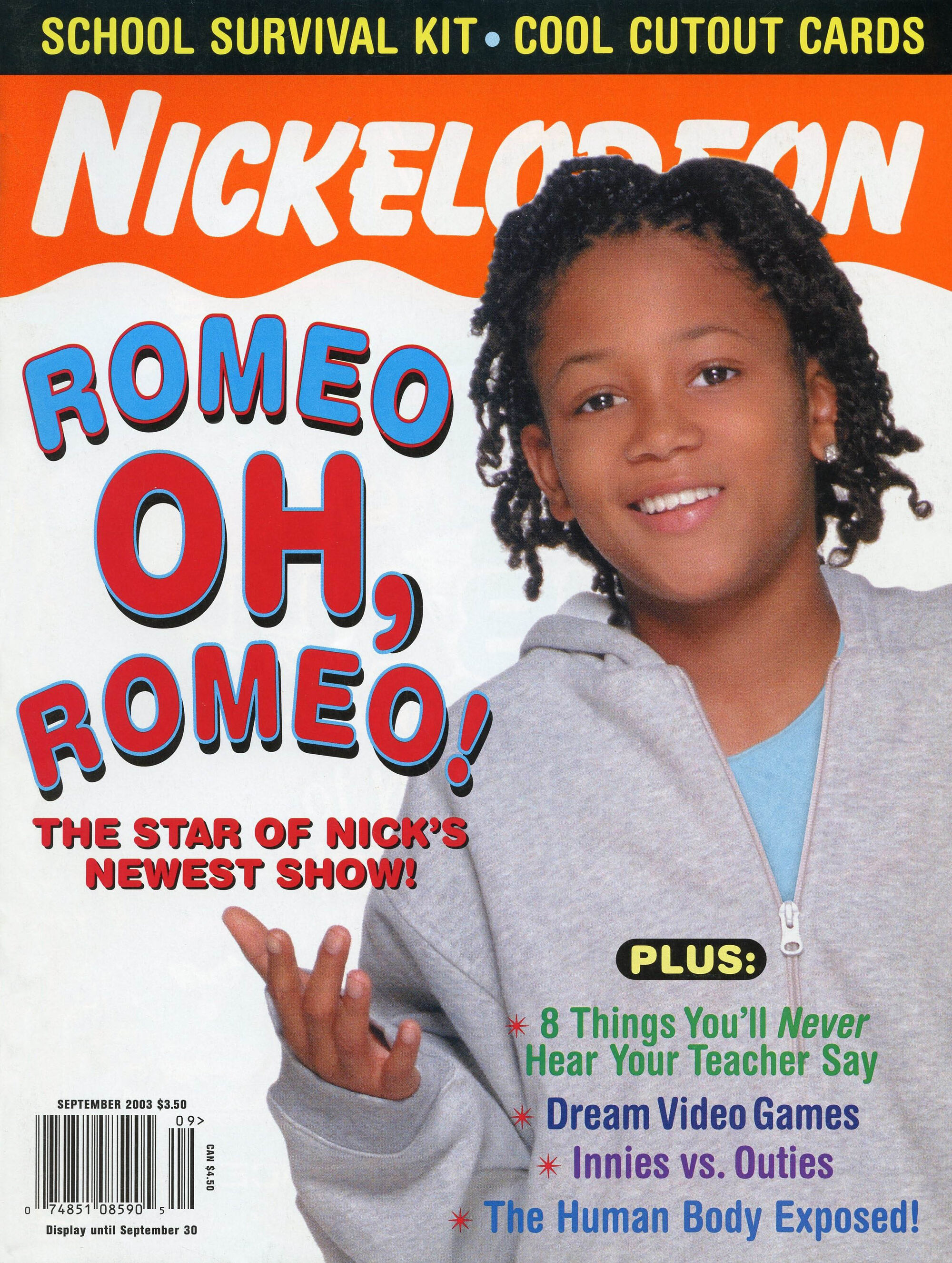 Image Nickelodeon Magazine cover September 2003 Lil Romeo Miller.jpg
