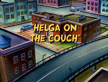 Image result for helga on the couch