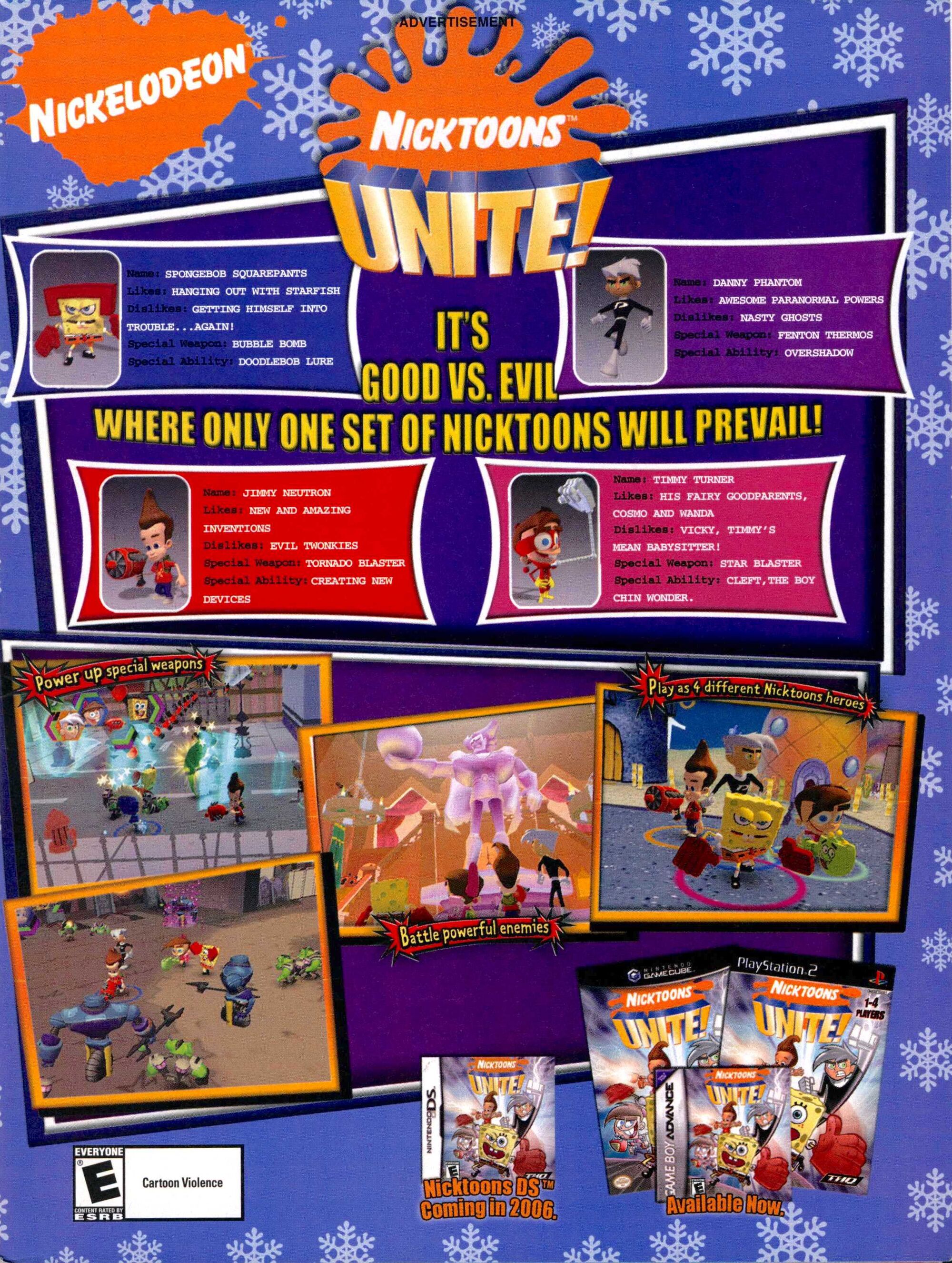 CategoryVideo games Nickelodeon Fandom