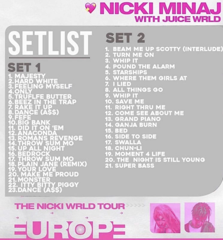 The Nicki Wrld Tour Nicki Minaj Wiki Fandom