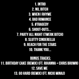 DELUXE Tracklisting