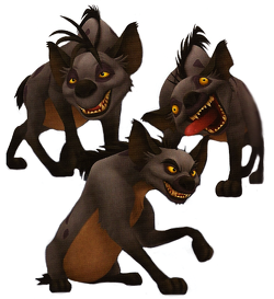 Shenzi, Banzai, and Ed