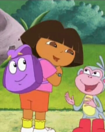 dora and backpack