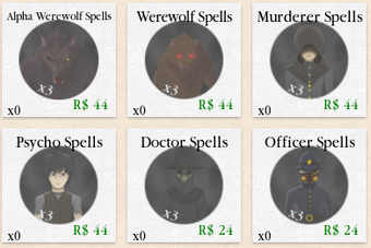 Spells Night Of The Werewolf Wiki Fandom - night of the werewolf roblox wiki buxgg sign in