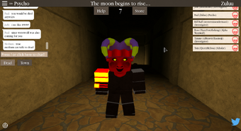 Psycho Catacombs Night Of The Werewolf Wiki Fandom - night of the werewolf roblox