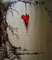 The used album cover sketch by fallingintoreality